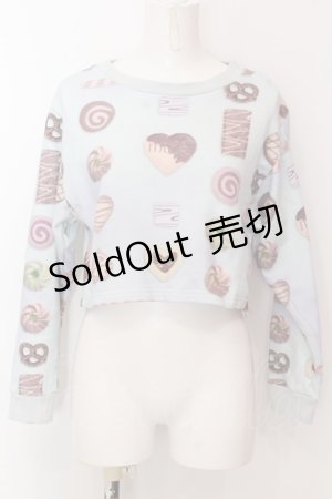 画像: MILK / COOKIE GIRLトップス  サックスベース O-25-02-19-1048-ML-TO-OW-OS