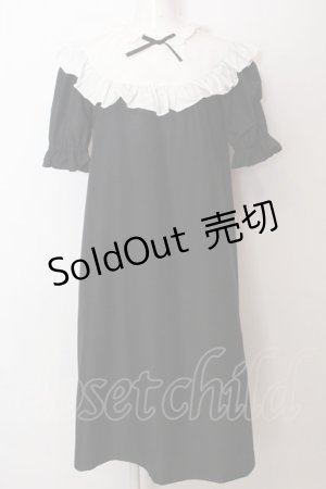 画像: MILK / Sister dress  クロ×シロ O-25-02-19-1053-ML-OP-OW-OS