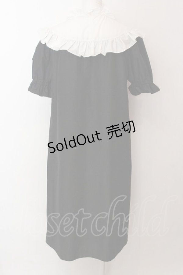 画像3: MILK / Sister dress  クロ×シロ O-25-02-19-1053-ML-OP-OW-OS (3)