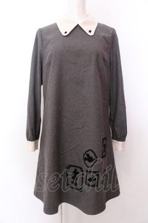 画像: Fi.n.t / ミッキーフロッキーワンピース F グレー O-25-02-19-1124-CA-OP-OW-ZT226