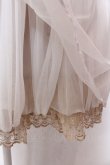 画像2: Franche Lippee / うさぎレース使いチュールスカート M ミルク×ベージュ O-25-02-19-1135-LO-SK-OW-ZT182 (2)