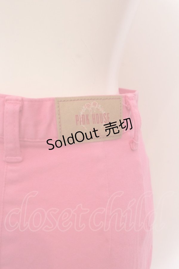 画像3: 【SALE】PINK HOUSE / コットンロングスカート  濃ピンク O-25-02-19-1143-LO-SK-OW-ZT157 (3)