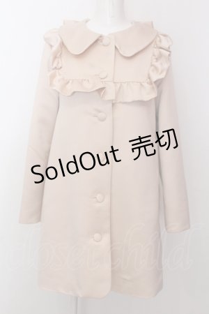 画像: 【SALE】Rose Marie seoir / フラッフィーリボンコート  ベージュ O-25-02-19-1021-EL-CO-IG-ZT-C020