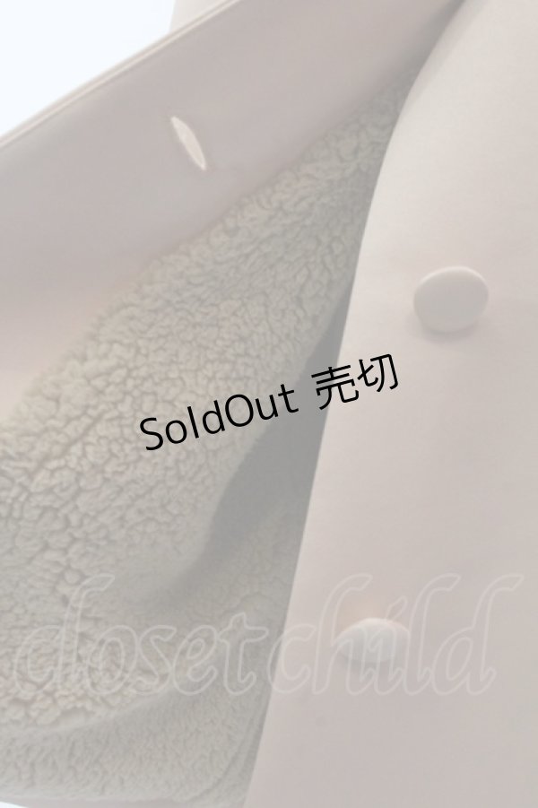 画像2: 【SALE】Rose Marie seoir / フラッフィーリボンコート  ベージュ O-25-02-19-1021-EL-CO-IG-ZT-C020 (2)