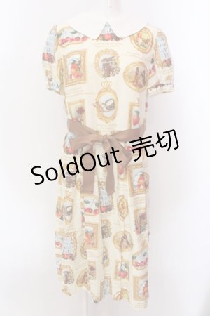 画像: Jane Marple / Anniversaryフレームのコレットワンピース M アイボリー O-25-02-19-007-JM-OP-IG-OS