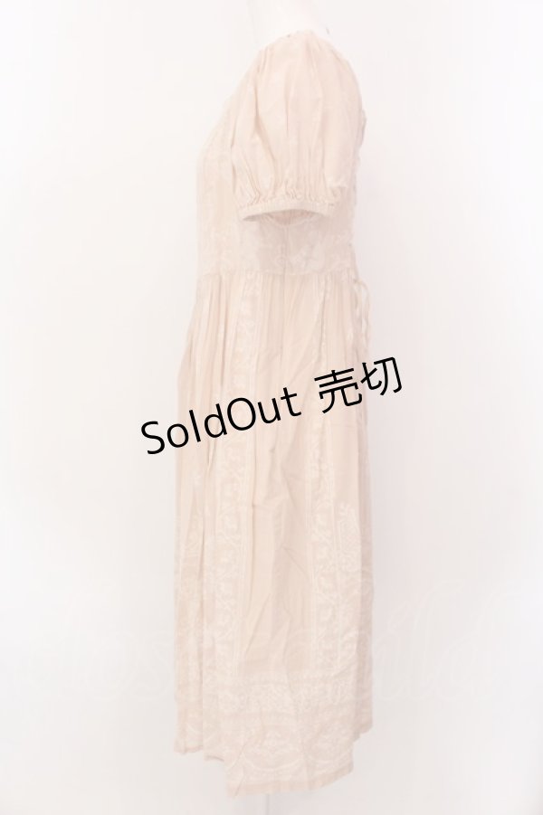 画像3: Jane Marple / Holy graceエンパイアドレス M アプリコット O-25-02-19-017-JM-OP-OW-OS (3)
