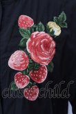 画像2: Jane Marple Dans Le Salon / Strawberry embroidery dress M クロ O-25-02-19-021-JM-OP-IG-ZS (2)