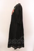 画像4: Jane Marple Dans Le Salon / Strawberry embroidery dress M クロ O-25-02-19-021-JM-OP-IG-ZS (4)