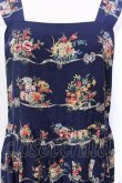 画像2: Jane Marple / Jubilee flowersストラップドレス M ネイビー O-25-02-19-023-JM-OP-IG-ZT005 (2)