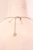 画像3: axes femme / フラワーラインネックレス  シルバー O-25-02-20-031-AX-AC-IG-ZT432 (3)