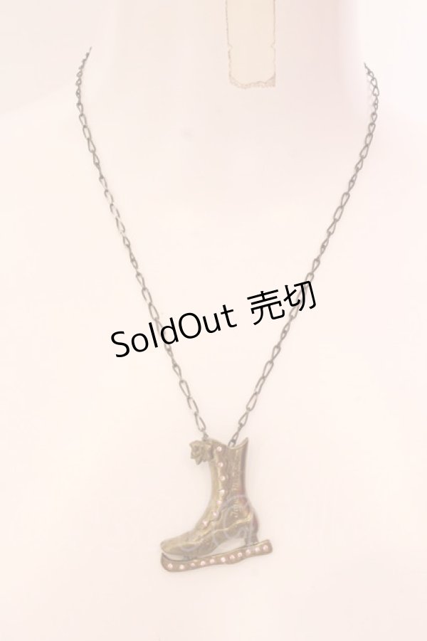 画像1: Jane Marple / スケートシューズネックレス  アンティークゴールド O-25-02-20-032-JM-AC-IG-ZT432 (1)
