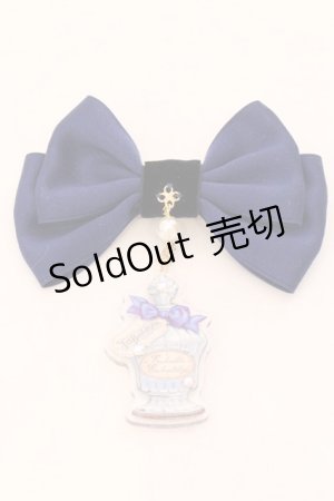 画像: Enchantlic Enchantilly / モチーフ付きブローチ  ネイビー O-25-02-20-062-LO-AC-IG-ZT432