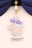 画像2: Enchantlic Enchantilly / モチーフ付きブローチ  ネイビー O-25-02-20-062-LO-AC-IG-ZT432 (2)