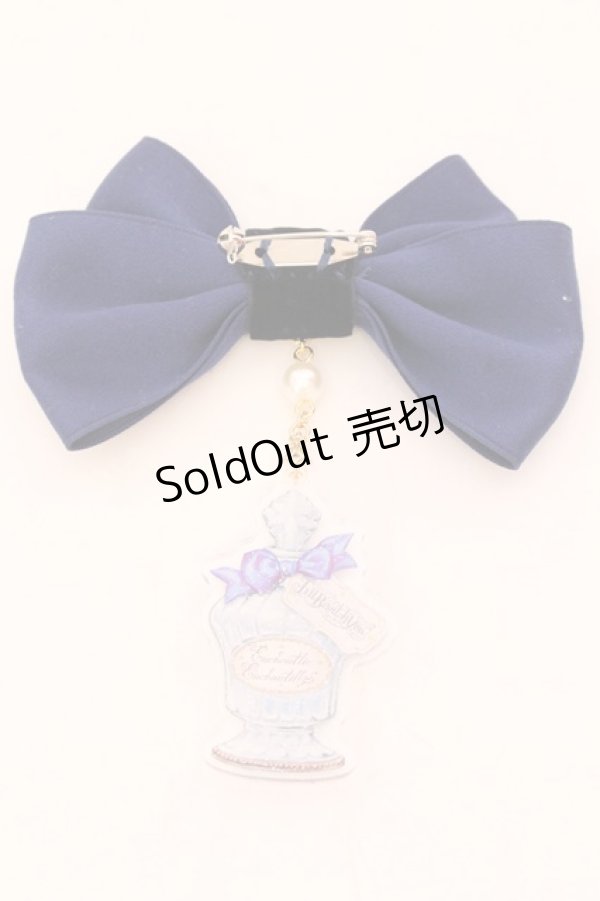 画像3: Enchantlic Enchantilly / モチーフ付きブローチ  ネイビー O-25-02-20-062-LO-AC-IG-ZT432 (3)