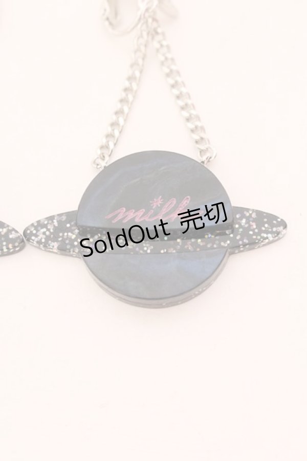 画像2: MILK / MILK planet イヤリング  クロ O-25-02-20-072-ML-AC-IG-ZT432 (2)