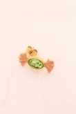 画像1: Q-pot. /セーラープチジュエルキャンディーピアス ジュピター  グリーン?ピンク O-25-02-20-073-QP-AC-IG-ZT432 (1)