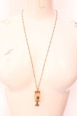 画像3: axes femme / イースターエッグネックレス  ピンクゴールド O-25-02-20-018-AX-AC-IG-ZT432 (3)