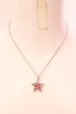 画像2: MILK / STARネックレス  レッド×シルバー O-25-02-20-022-ML-AC-OW-ZT432 (2)