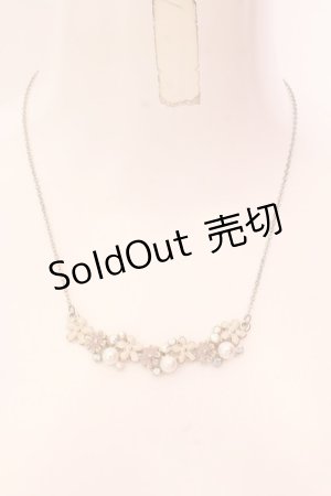 画像: axes femme / フラワーラインネックレス  ゴールド O-25-02-20-026-AX-AC-IG-ZT432-F002
