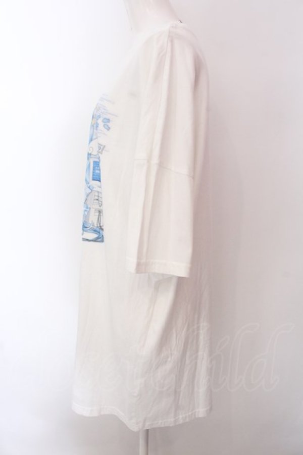 画像3: ililil / ねこみみてんしちゃんTシャツver2 F ホワイト O-25-02-22-033-PU-TS-YM-ZI (3)