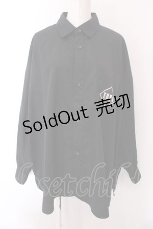 画像: TRAVAS TOKYO / Locked bear shirts　シャツ F ブラック O-25-02-22-037-PU-TO-OW-OS