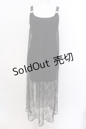 画像: GLAVIL / バックスターロングワンピ  ブラック O-25-02-22-055-PU-OP-IG-OS