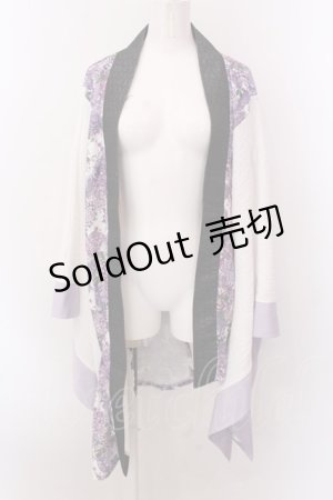 画像: Qutie Frash / アシメ着物カーデ【２店舗限定カラー】  限定パープル O-25-02-22-058-QU-OP-IG-OS
