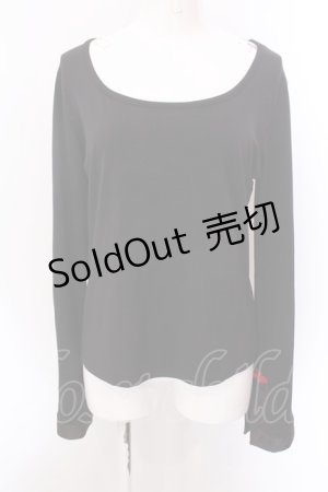 画像: Qutie Frash / 2020プレミアム-金華-インナーTシャツ  ブラック×レッド O-25-02-22-067-QU-TO-IG-ZI