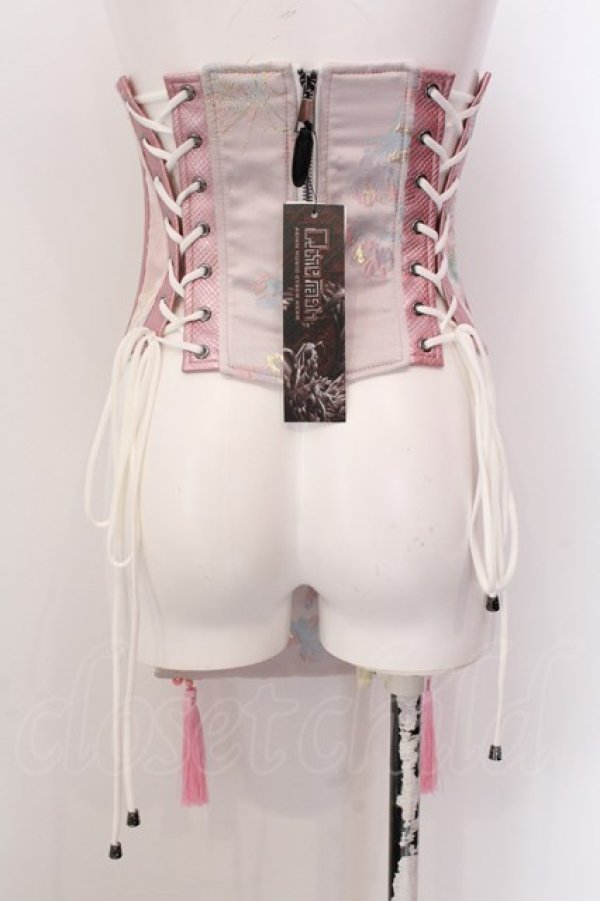 画像4: Qutie Frash / 花魁帯コルセット  ピンク O-25-02-22-085-QU-ZA-IG-ZI (4)