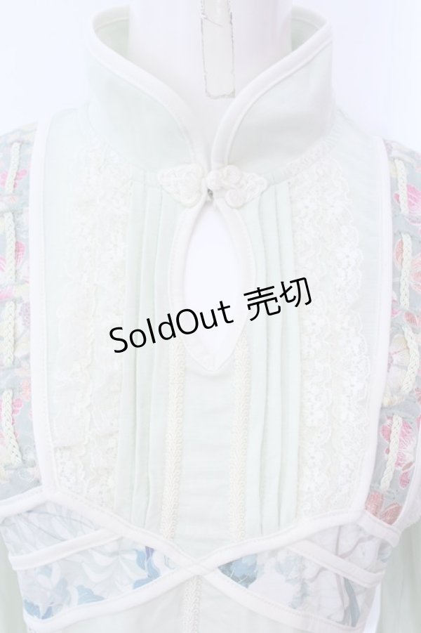 画像2: Ozz oneste / オフショルカットソー  ミント O-25-02-22-016-OO-TO-IG-ZI (2)