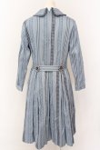 画像2: Jane Marple / Ribbon jacquard stripeのドミトリードレス M ブルーグレ O-25-02-23-048-JM-OP-IG-ZT215 (2)