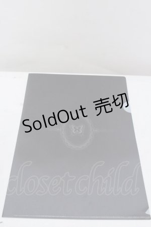 画像: Sheglit / クリアファイル  ブラック O-25-02-23-1073-EL-ZA-OW-OS
