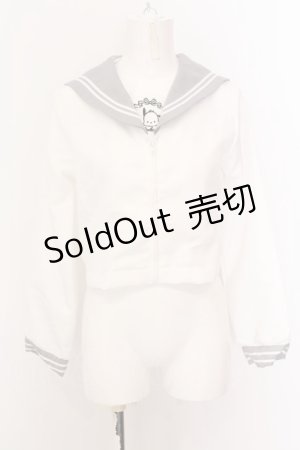 画像: サンリオ / アベイルコラボセーラートップス M ポチャッコ（グレー） O-25-02-23-013-EL-TO-OW-ZT078