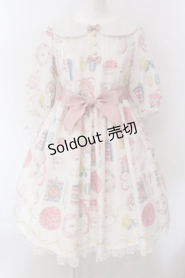 画像1: Angelic Pretty / Doll's Tea Partyワンピース  オフ O-25-02-24-031-AP-OP-OW-OS (1)