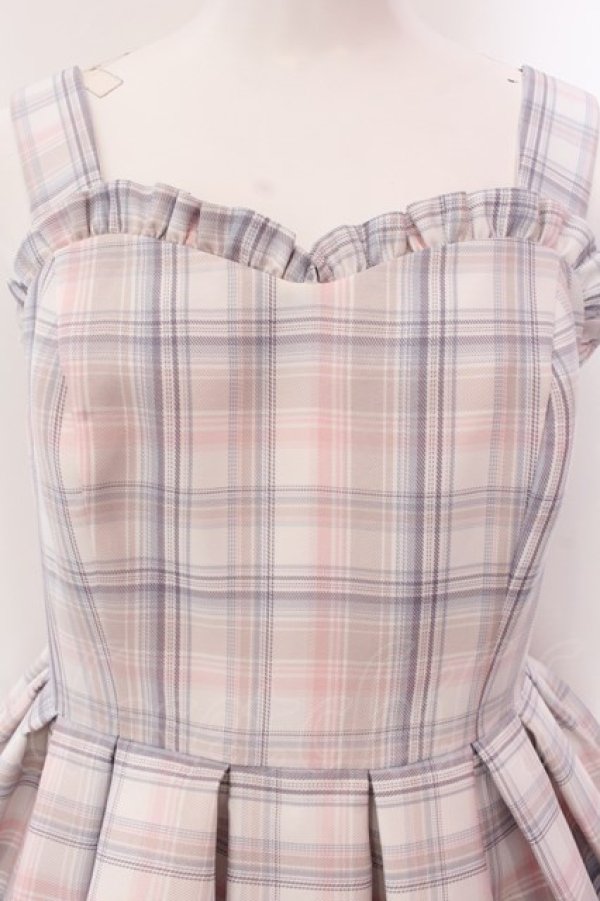 画像2: BAROQUE / Hyacinth シリーズ ジャンパースカート M ピンク×ラベンダー O-25-02-24-034-EL-OP-OW-ZT090 (2)