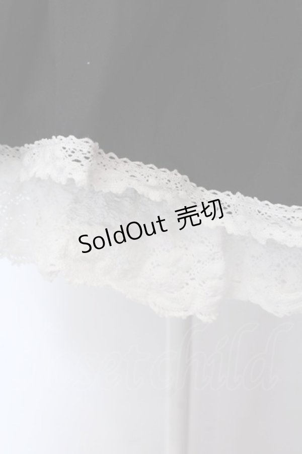 画像3: BABY,THE STARS SHINE BRIGHT / フルールフリルジャンパースカート  クロ×シロ O-25-02-24-004-BA-OP-OW-OS (3)