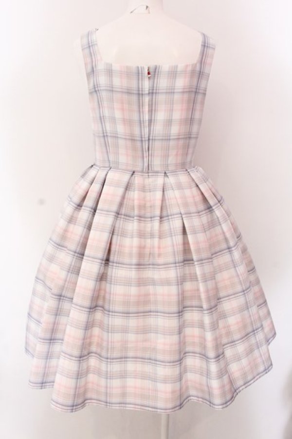 画像4: BAROQUE / Hyacinth シリーズ ジャンパースカート M ピンク×ラベンダー O-25-02-24-034-EL-OP-OW-ZT090 (4)