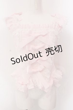 画像: BABY,THE STARS SHINE BRIGHT / Emmy Ribbonコルセット  ピンク O-25-02-24-044-BA-TO-OW-OS