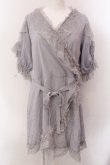 画像1: Swankiss / RS cross chiffon　O/P  公式色展開グレー O-25-02-24-082-CA-OP-IG-ZT0502 (1)