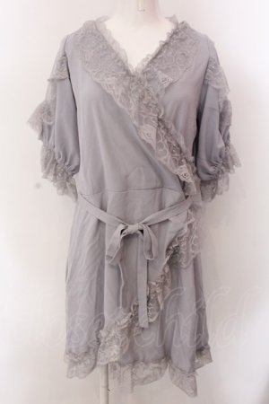 画像: Swankiss / RS cross chiffon　O/P  公式色展開グレー O-25-02-24-082-CA-OP-IG-OS