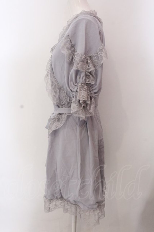 画像3: Swankiss / RS cross chiffon　O/P  公式色展開グレー O-25-02-24-082-CA-OP-IG-ZT0502 (3)
