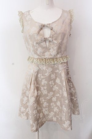 画像: Swankiss / HS european ribbon O/P  ベージュ O-25-02-24-083-CA-OP-IG-OS