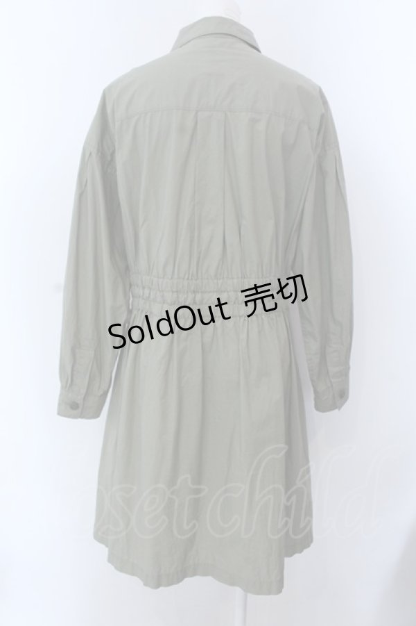 画像3: Jane Marple Dans Le Salon / Typewriter shirt dress M グリーン O-25-02-24-086-JM-OP-IG-OS (3)
