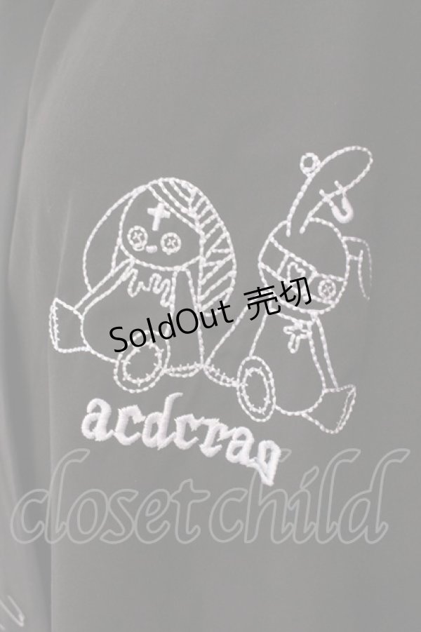 画像2: ACDC RAG / ムーンバニードールズシャツ  ブラック O-25-02-24-089-PU-BL-IG-OS (2)