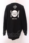 画像3: TRAVAS TOKYO / Glutton cat L/S　カットソー F ブラック O-25-02-24-018-PU-TO-YM-ZI (3)