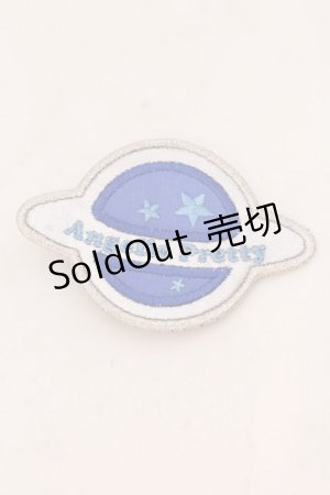 画像: Angelic Pretty / Galaxy Planetクリップ  ネイビー×シルバー O-25-02-25-057-AP-ZA-IG-OS