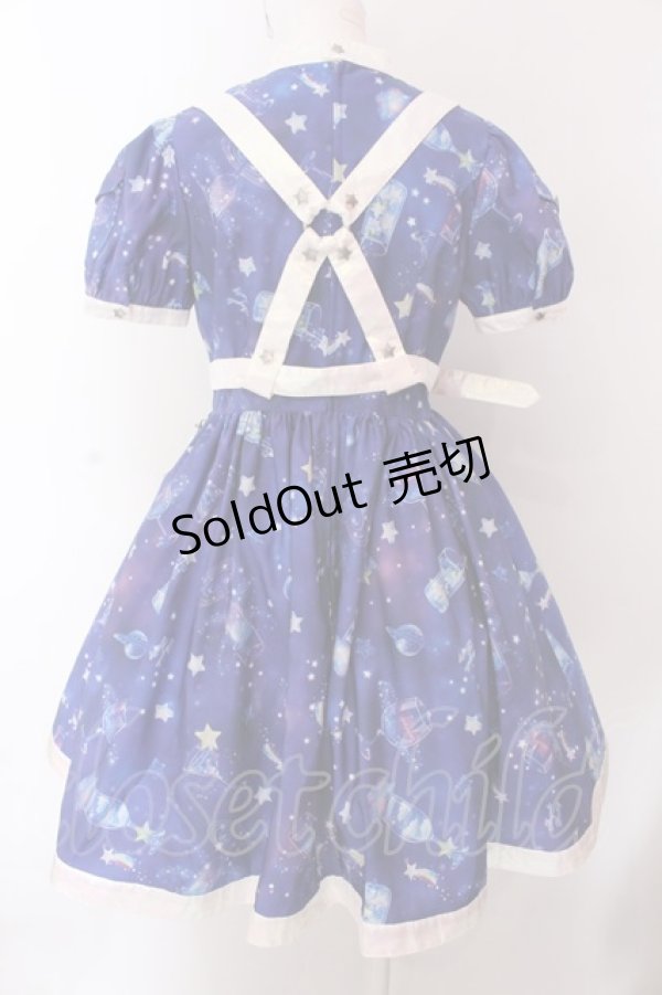 画像5: Angelic Pretty / Galaxy Cocktailワンピース  ネイビー O-25-02-25-006-AP-OP-IG-OS (5)