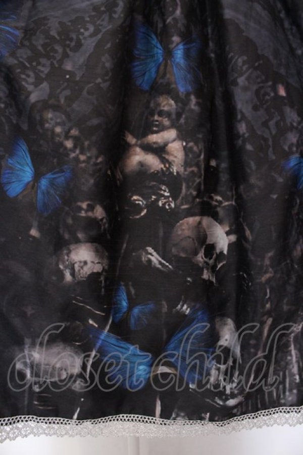 画像3: Royal Princess Alice / Butterfly Churc ドレス  ブラック×ブルー O-25-02-25-002-LO-OP-IG-OS (3)