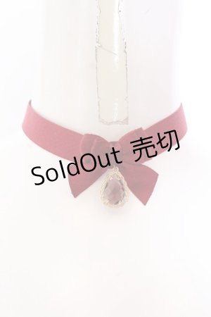 画像: LOLITAその他 / ドロップモチーフチョーカー  ワイン O-25-02-26-046-LO-AC-OW-OS