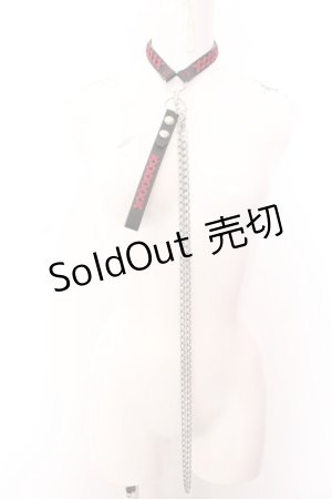 画像: Otori. / 独り占めチョーカー/ブレス『支配』  ブラック×レッドリボン O-25-05-30-1018-PU-AC-OW-ZT444-F002
